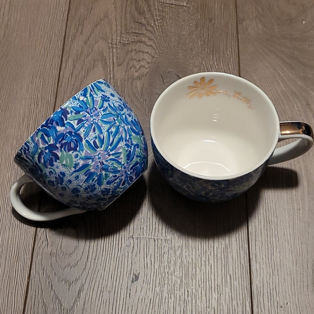 Lily Pulitzer mugs set